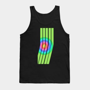 Tie Dye Vector Abstract Pattern Tank Top